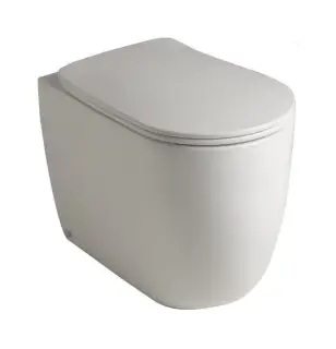 Kerasan Nolita Унитаз приставной 55x35 см, безодобковый, смыв торнадо, цвет: Bianco 531901