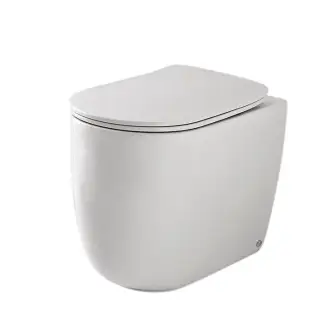 Kerasan Nolita Унитаз приставной 55x35 см, безодобковый, смыв торнадо, цвет: Bianco matt 531930