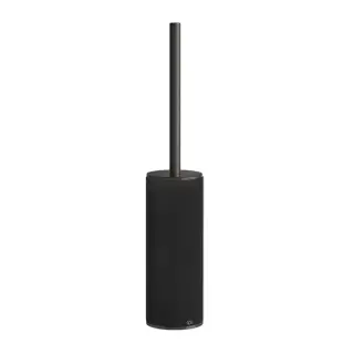 Gessi 316 Accessories Ершик для унитаза напольный с латунной колбой, цвет: black metal brushed PVD 54744#707