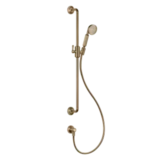 Gessi Venti20 Душевой гарнитур: ручной душ, штанга 86,5 см, шланг, цвет: warm bronze brushed PVD 65142#726