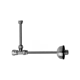 Kerasan Retro Угловой кран 1/2 для подвода воды к бачку унитаза, цвет: Cromo 757290