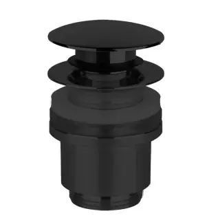 Gessi Technical Accessories Донный клапан для раковины Stop&Go на 1 1/4, цвет: Black XL 01420#299
