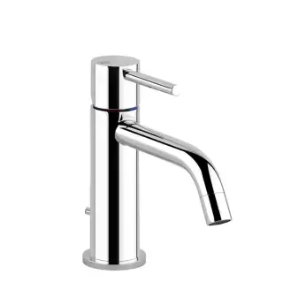 Gessi Via tortona Смеситель для раковины с донным клапаном однорычажный, цвет: chrome 18601#031