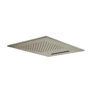 Gessi Emporio Shower Верхний душ встраиваемый в потолок 38x50 см 2 вида струи, цвет: steel brushed 33189#239