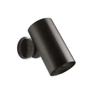 Gessi 316 Flessa Верхний душ настенный 7,9 см 1 вид струи водопад, цвет: black metal brushed PVD 57207#707