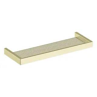 Gessi Inverso/Rettangolo Полка-решетка подвесная 61,5 см, цвет: brushed brass PVD 20950#727