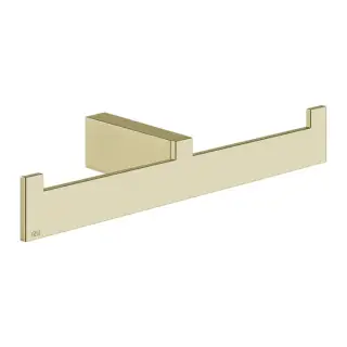 Gessi Inverso/Rettangolo Полотенцедержатель 26,1 см двойной, подвесной, цвет: brushed brass PVD 20915#727