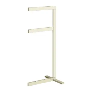 Gessi Inverso/Rettangolo Стойка напольная с двойным полотецедержателем, цвет:warm bronze brushed PVD 20939#726