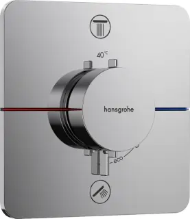 Hansgrohe ShowerSelect Q Термостат для душа встраиваемый на 2 потребителя, цвет: хром 15583000