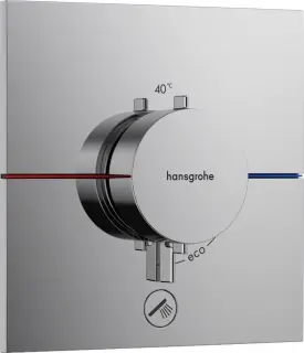 Hansgrohe ShowerSelect E Термостат для душа встраиваемый, внешняя часть, цвет: хром 15575000