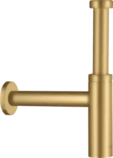 Axor Flowstar S Дизайнерский сифон, латунь, цвет: шлифованное золото 51305250