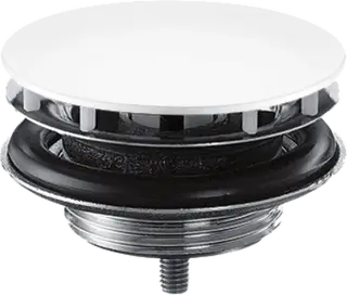 Axor Донный клапан незапираемый для раковины без перелива, цвет: матовый белый 51301700