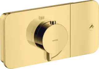 Axor One Термостат для душа встраиваемый, внешняя часть, цвет: полированное золото 45711990