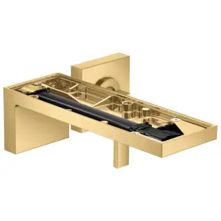 Axor MyEdition Смеситель для раковины встраиваемый внешняя часть, с д/к, цвет: шлифованное золото 47062250