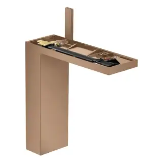 Axor MyEdition Смеситель для раковины высокий на 1 отверстие с д/к, цвет: шлифованное розовое золото 47022310