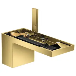 Axor MyEdition Смеситель для раковины на 1 отверстие с донным клапаном, цвет: полированное золото 47012990