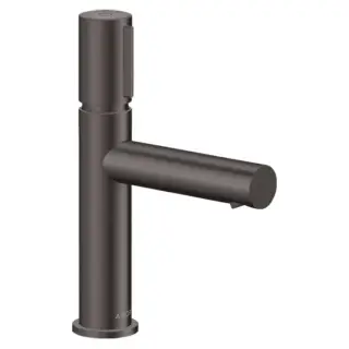 Axor Uno Смеситель для раковины на 1 отверстие с донным клапаном, цвет: шлифованный черный хром 45012340