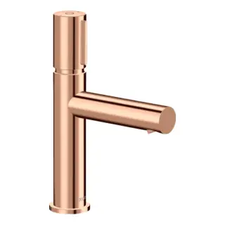 Axor Uno Смеситель для раковины на 1 отверстие с донным клапаном, цвет: полированное розовое золото 45012300