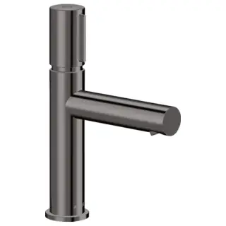 Axor Uno Смеситель для раковины на 1 отверстие с донным клапаном, цвет: полированный черный хром 45012330