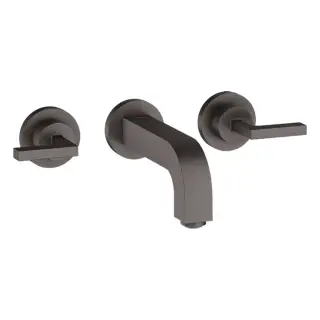 Axor Citterio Смеситель для раковины встраиваемый внешняя часть, с д/к, цвет: шлиф. черный хром 39315340