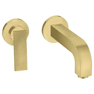 Axor Citterio Смеситель для раковины встраиваемый внешняя часть, с дон. клап., цвет: шлифован. медь 39181950