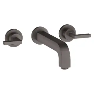 Axor Citterio Смеситель для раковины встраиваемый, внешняя часть, с д/к, цвет: шлифов. черный хром 39147340