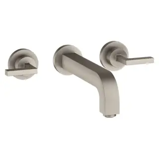 Axor Citterio Смеситель для раковины встраиваемый внешняя часть, с д/к, цвет: нержавеющая сталь 39147800