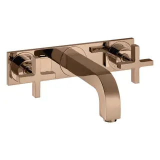 Axor Citterio Смеситель для раковины встраиваемый внешняя часть, с д/к, цвет: полир. красное золото 39144300