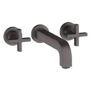 Axor Citterio Смеситель для раковины встраиваемый, внешняя часть, с д/к, цвет: шлифов. черный хром 39143340