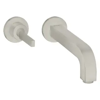 Axor Citterio Смеситель для раковины встраиваемый внешняя часть, с дон. кл., цвет: нержавеющая сталь 39113800