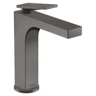 Axor Citterio Смеситель для раковины на 1 отверстие с донным клапаном, цвет: шлифованный черный хром 39081340