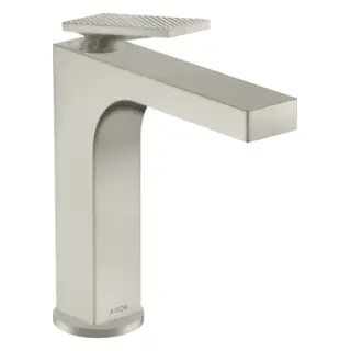 Axor Citterio Смеситель для раковины на 1 отверстие с донным клапаном, цвет: нержавеющая сталь 39081800