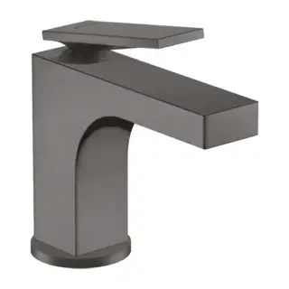 Axor Citterio Смеситель для раковины на 1 отверстие с донным клапаном, цвет: шлифованный черный хром 39022340