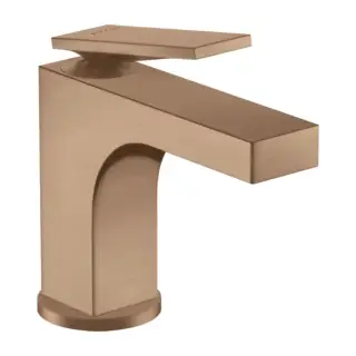 Axor Citterio Смеситель для раковины на 1 отверстие с донным клап., цвет: шлифованное розовое золото 39022310