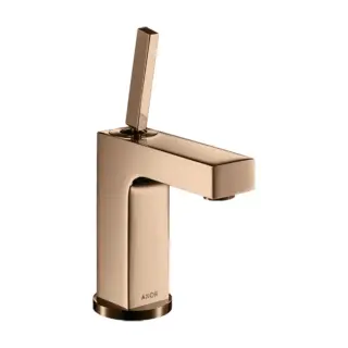 Axor Citterio Смеситель для раковины на 1 отверстие с дон. клап., цвет: полированное розовое золото 39010300