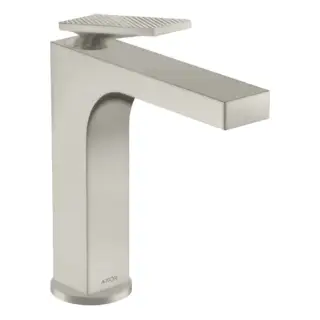 Axor Citterio Смеситель для раковины на 1 отверстие с донным клапаном, цвет: нержавеющая сталь 39071800