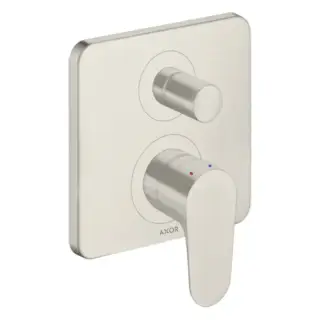 Axor Citterio M Смеситель для ванны встраиваемый на 2 потребителя, цвет: нержавеющая сталь 34427800