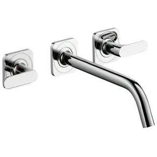 Axor Citterio M Смеситель для раковины встраиваемый, внешняя часть, с д/к, цвет: нержавеющая сталь 34315800