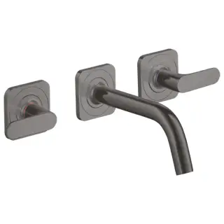 Axor Citterio M Смеситель для раковины встраиваемый внешняя часть, с д/к, цвет: шлиф. черный хром 34313340