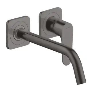 Axor Citterio M Смеситель для раковины встраиваемый, внешняя часть, с д/к, цвет: шлифов. черный хром 34116340