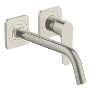 Axor Citterio M Смеситель для раковины встраиваемый внешняя часть, с д/к, цвет: нержавеющая сталь 34116800