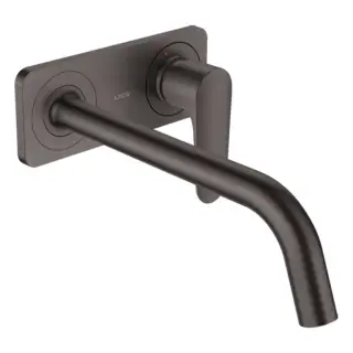 Axor Citterio M Смеситель для раковины встраиваемый, внешняя часть, с д/к, цвет: шлифов. черный хром 34115340