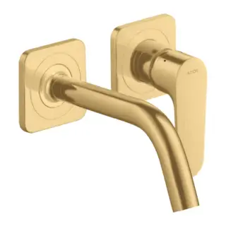 Axor Citterio M Смеситель для раковины встраиваемый внешняя часть, с д/к, цвет: шлифованное золото 34113250