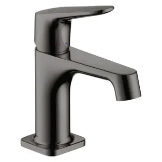 Axor Citterio M Смеситель для раковины на 1 отверстие с донным клап., цвет: полированный черный хром 34016330