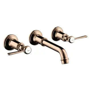 Axor Montreux Смеситель для раковины встраиваемый внешняя часть, с д/к, цвет: полир. красное золото 16534300