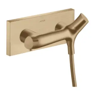 Axor Starck Organic Термостат для душа, цвет: шлифованная бронза 12602140