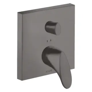 Axor Starck Organic Смеситель для ванны встраиваемый на 2 потребителя, цвет: шлифованный черный хром 12415340