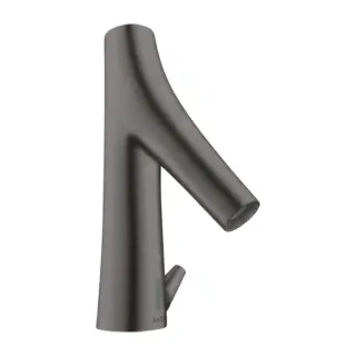 Axor Starck Organic Смеситель для раковины электронный без дон. клап., цвет: шлифованный черный хром 12173340