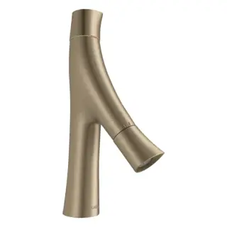 Axor Starck Organic Смеситель для раковины на 1 отверстие с донным клап., цвет: шлифованный никель 12011820