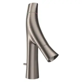 Axor Starck Organic Смеситель для раковины на 1 отверстие с донным клапаном, цвет: нержавеющая сталь 12010800